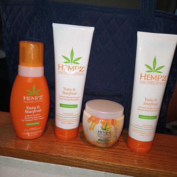 Hempz Yuzu & Starfruit Instant Sunless Bronzing Mousse for Medium Skin 8.5 oz - Picture 5 of 5